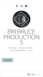 Mobile Screenshot of bribruceproductions.com